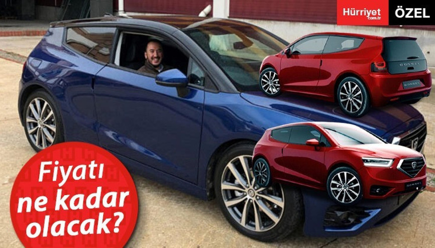Son dakika haberler... KKTC yerli otomobili Günsel Türkiyede Fiyatı ne kadar olacak İşte tüm detaylar ve fiyatı