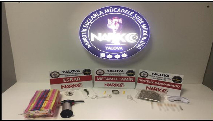 Yalovada uyuşturucu operasyonları