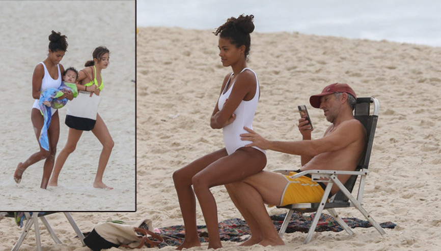 Dur, çekiyorum: Ünlü plajda tatil keyfi