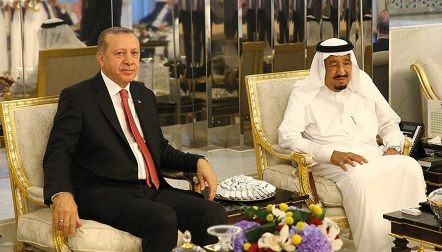 Cumhurbaşkanı Recep Tayyip Erdoğan, Kral Selman ile görüştü