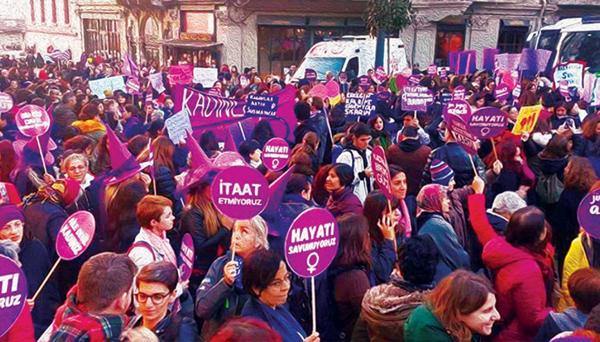 ‘Sesimizi yükselteceğiz ve asla yalnız yürümeyeceğiz’