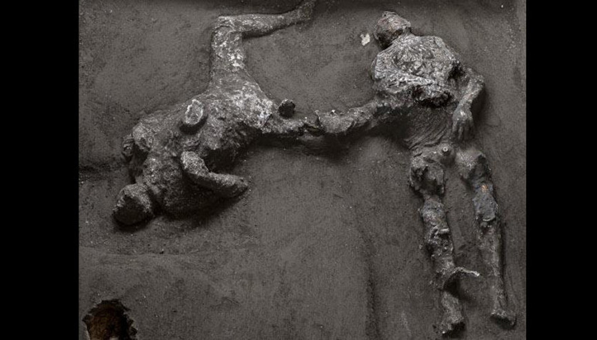 Pompeiideki kazılarda bulundu