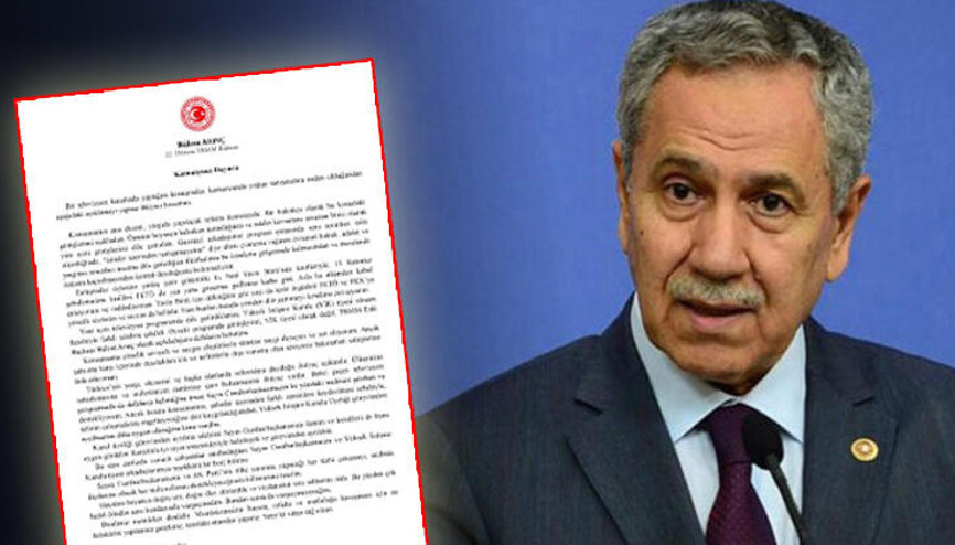 Son dakika… Bülent Arınç istifa etti