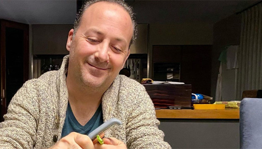 Tolga Çevik fasulye ayıkladı