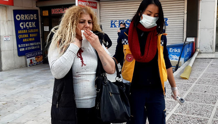 Son dakika haberleri... Kocası makasla saldırdı, kanlar içinde kaldı Son dakika haberleri... Kocası makasla saldırdı, kanlar içinde kaldı