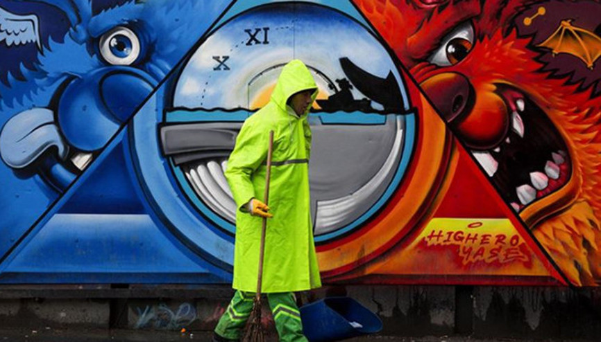 Türkiyenin 81 iline tavşan çizen grafiticinin hedefi dünyayı boyamak