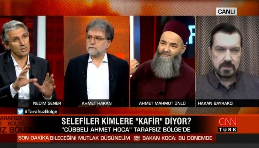 Silahlı Selefi dernekler iddiası Cübbeli Ahmetten canlı yayında açıklamalar