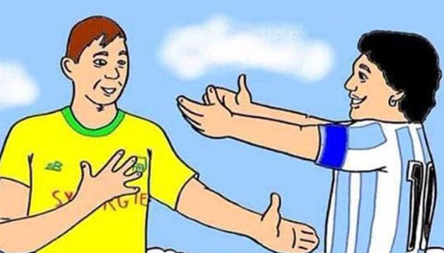 Fransız kulübü Nantesa Maradona karikatürü tepkisi