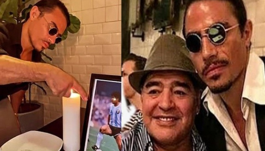 Nusret’ten Maradona için duygusal paylaşım
