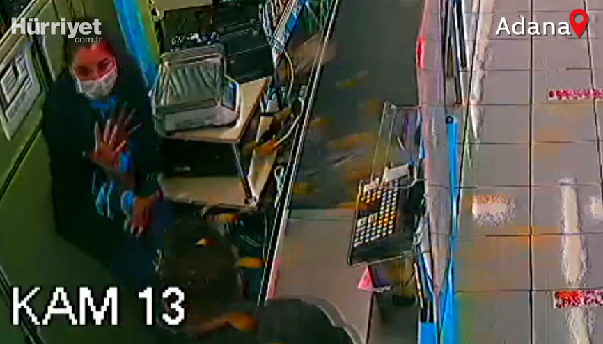 Market soygununu turşu kavanozu önledi Market soygununu turşu kavanozu önledi