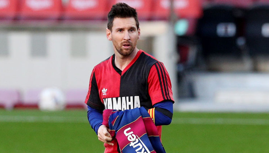 Barcelona 4-0 Osasuna / Messi, Maradonayı böyle andı