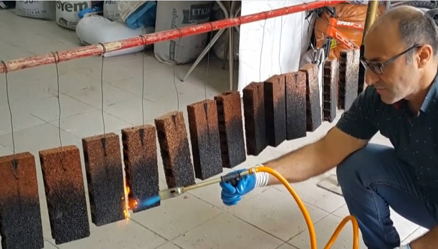 Çam kabuklarından ısı yalıtım malzemesi üretildi