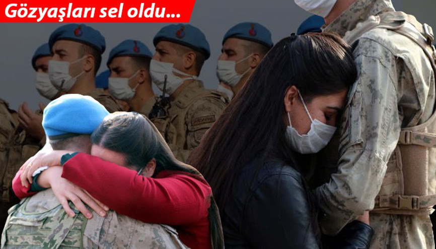 Son dakika haberi... Komandolar El Baba böyle uğurlandı Duygu dolu anlar