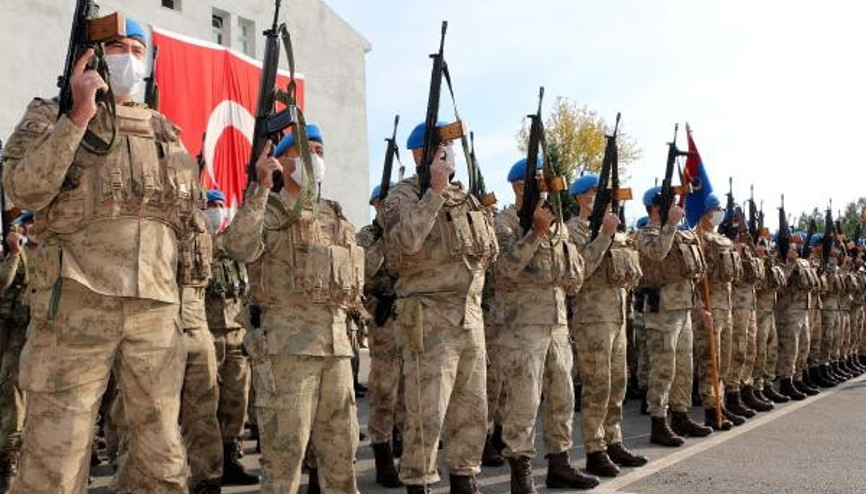 Komandolar El Baba böyle uğurlandı Duygu dolu anlar