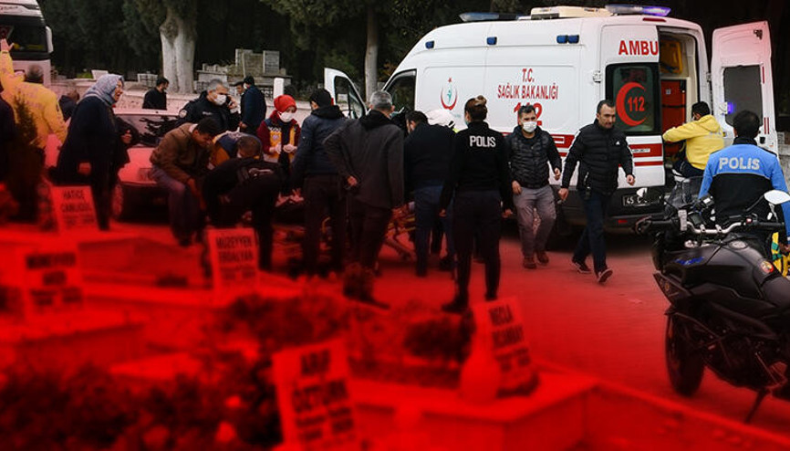 Cenaze töreninde ağabeyi ile yengesini pompalı tüfekle yaraladı