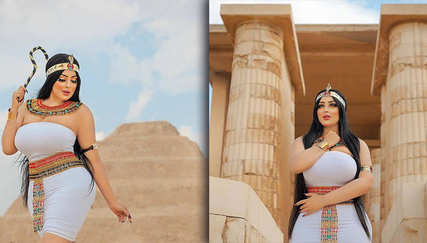 Mısırda şaşkına çeviren olay Bu fotoğraflar başına bela açtı