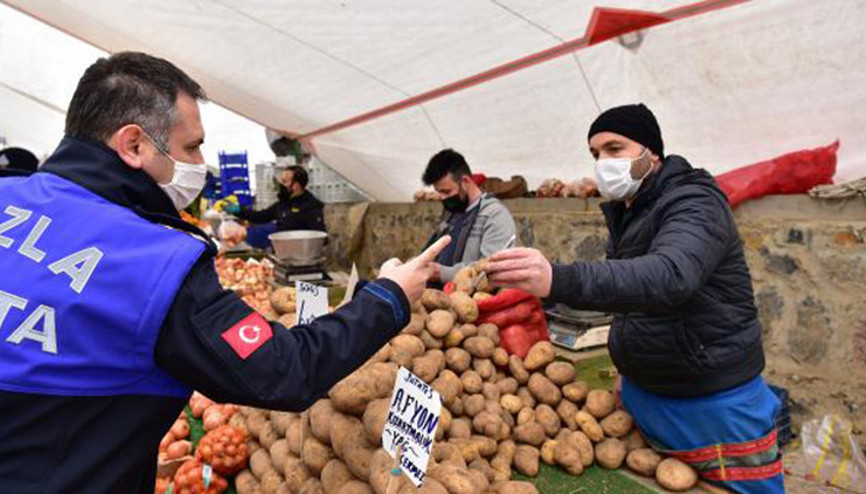 Tuzla’da pazar esnafına HES kodu sorgulaması
