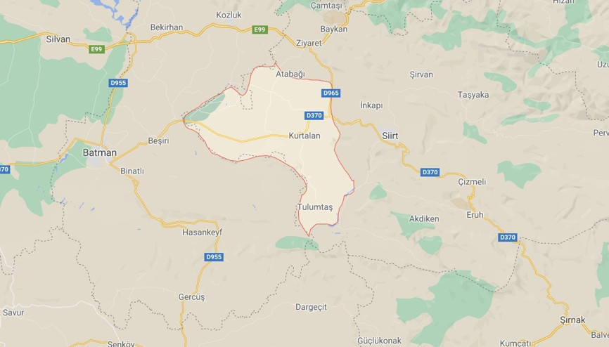 Kurtalan nerede Kurtalan harita üzerindeki konumu Kurtalan nerede Kurtalan harita üzerindeki konumu