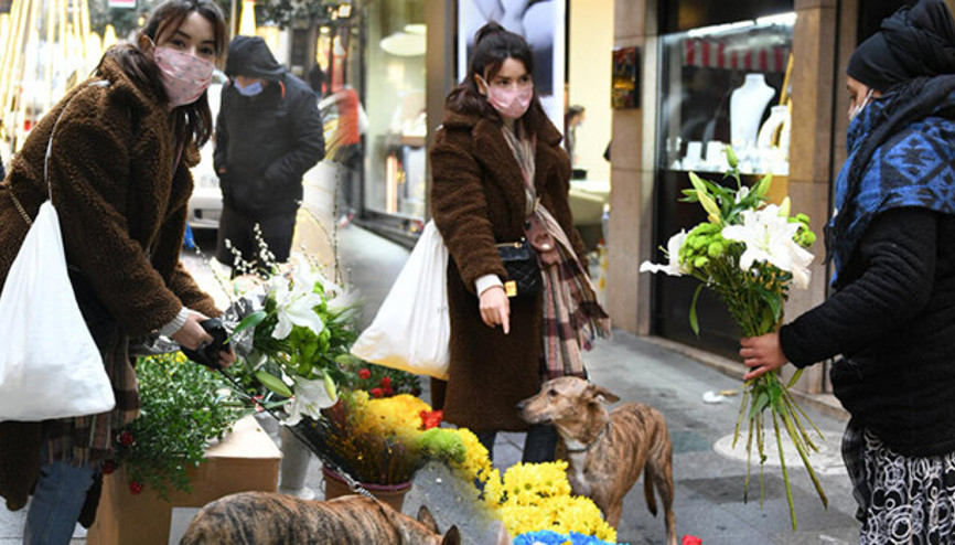 Çiçekçiyle sıkı pazarlık Seray Kaya: Lütfen cimri yazmayın