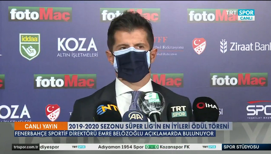 Emre Belözoğlu: En büyük şampiyonluk adayı Fenerbahçedir