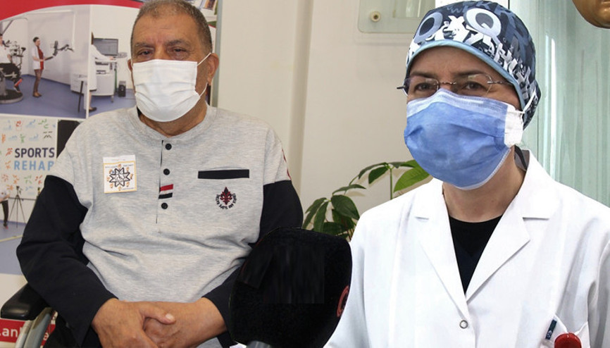 Koronavirüsü atlattı daha sonra kısmi felç oldu