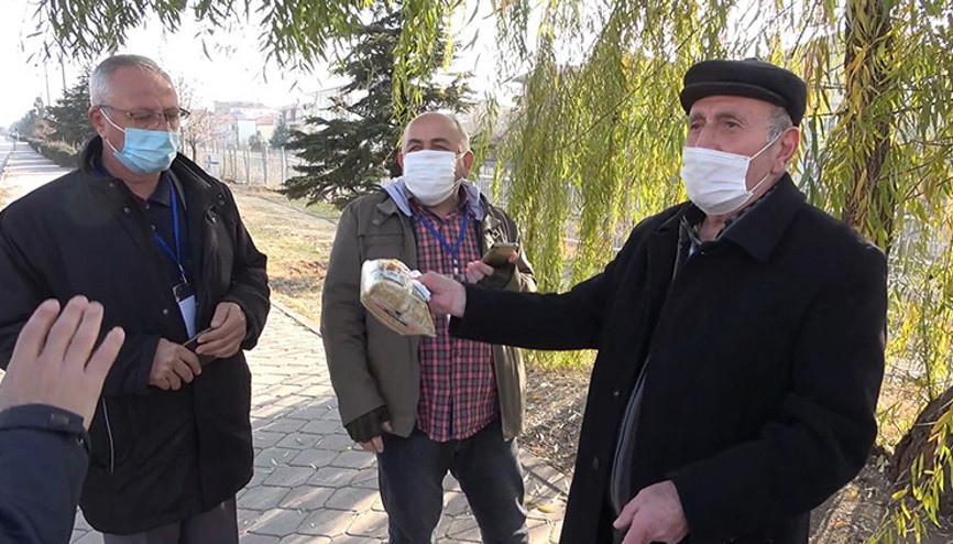 Toplu taşıma aracıyla bulgur almaya gitti, 900 lira ceza yedi
