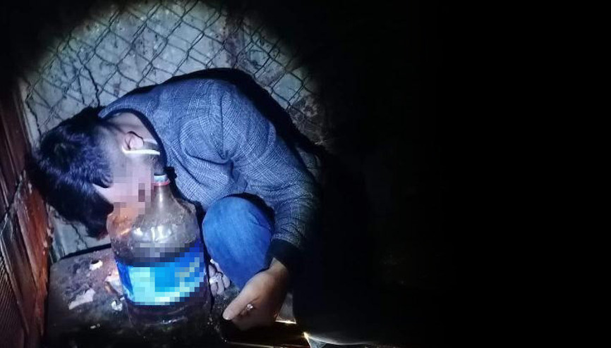 Devriye gezen bekçiler bu halde buldu