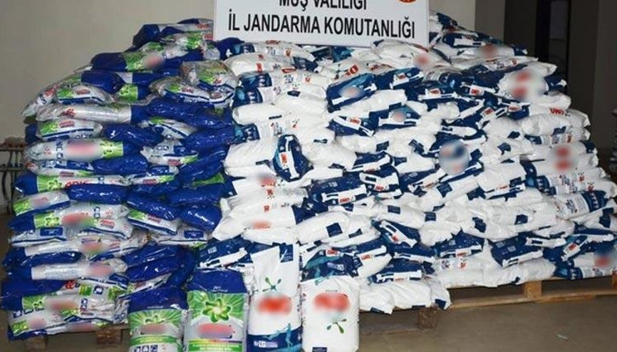24 ton sahte deterjan ele geçirildi