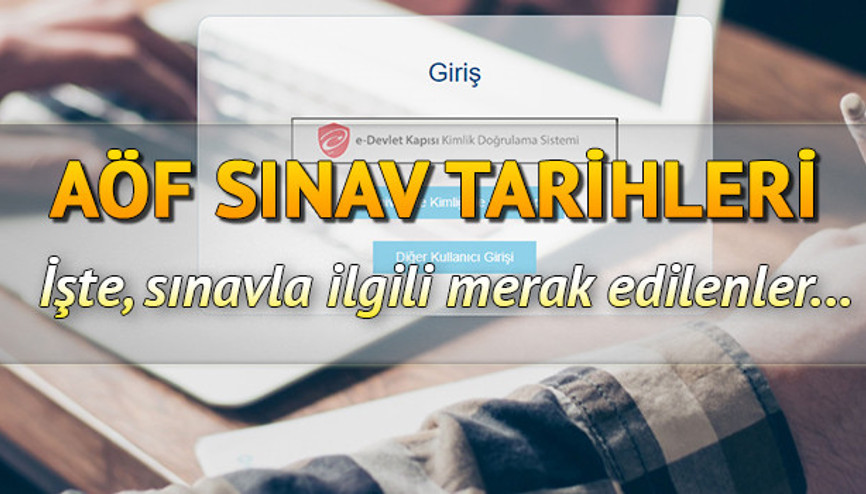 AÖF sınavları ne zaman AÖF sınav giriş belgesi yayımlandı İşte 2020 2021 Açıköğretim Fakültesi güz dönemi ara sınav tarihleri