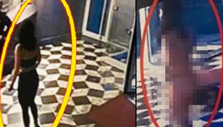 Son dakika haberleri... İstanbul Beyoğlunda bir otelde skandal Çırılçıplak soyunan kadın gözaltına alındı...