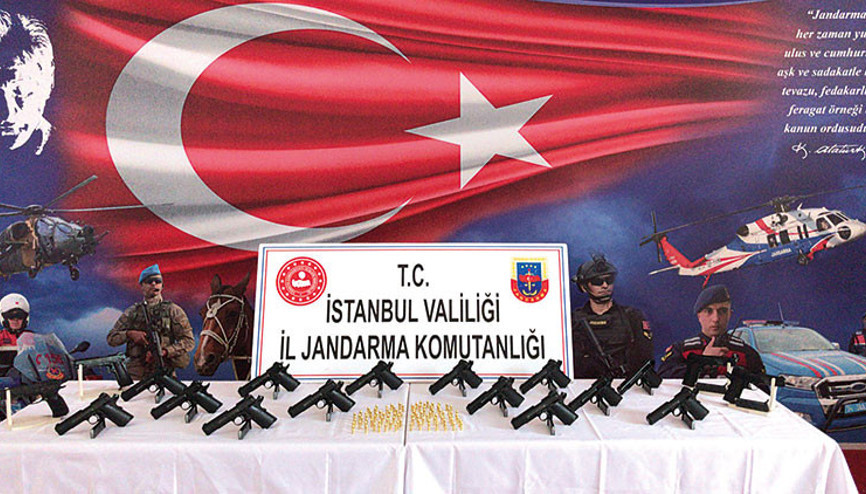 AVM otoparkına baskın