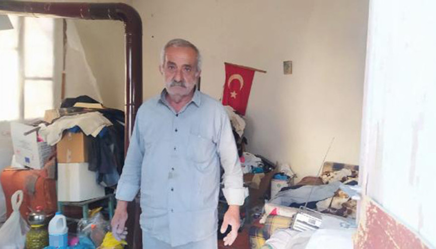 Tek odalı evde yaşam mücadelesi veriyor