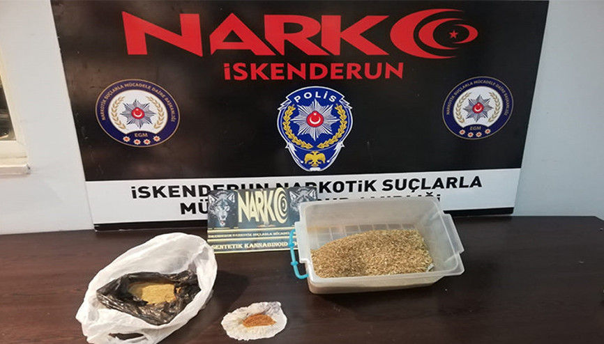 İskenderun’da uyuşturucu operasyonu: 2 gözaltı