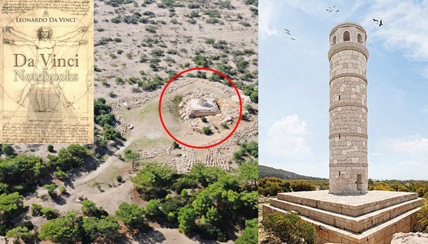 Antalyadaki tsunami Da Vincinin günlüğünde Antalyadaki tsunami Da Vincinin günlüğünde