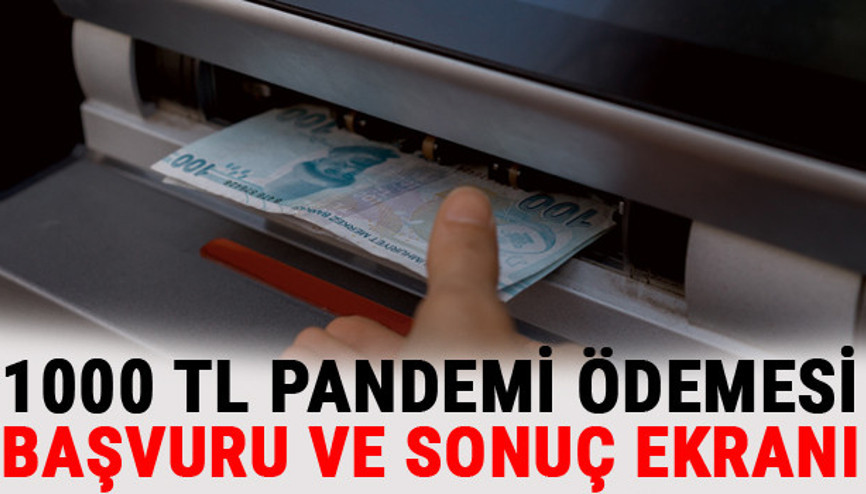 Pandemi sosyal yardım başvurusu nasıl yapılır 1000 TL sosyal yardım başvuru sonuçları E-Devlet sorgulama ekranı