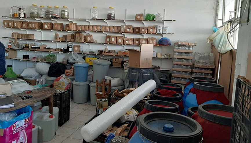 ’Organik’ diye satıyorlardı Baskında hepsine el kondu