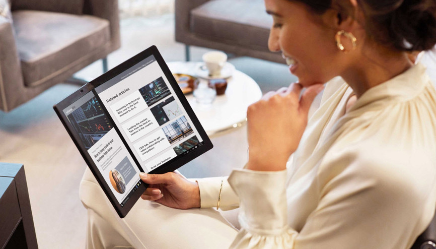 Lenovo ThinkPad X1 Fold’u Türkiyede satışa sunuyor Lenovo ThinkPad X1 Fold’u Türkiyede satışa sunuyor