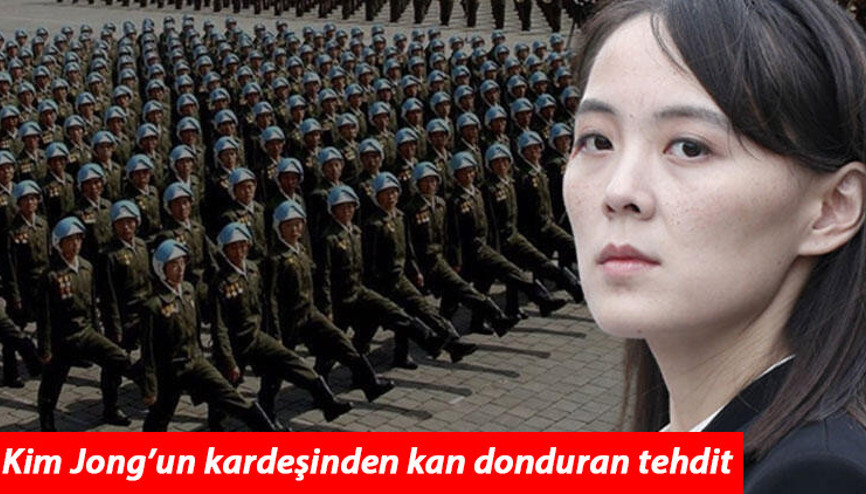 Son dakika... Kuzey Korenin gizli liderinden ürküten sözler Böyle tehdit etti...