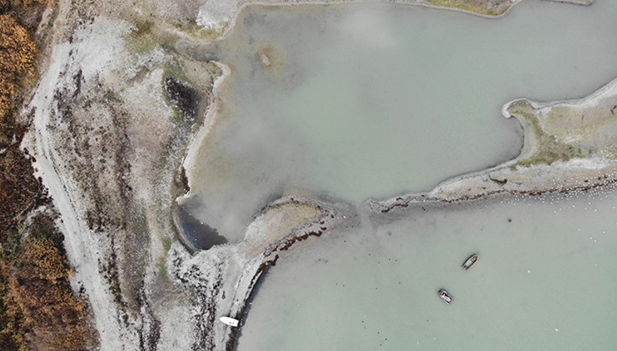Son dakika haberleri... Büyükçekmece Barajı’nda korkutan görüntü 10 yıldır böylesi görülmedi Son dakika haberleri... Büyükçekmece Barajı’nda korkutan görüntü 10 yıldır böylesi görülmedi