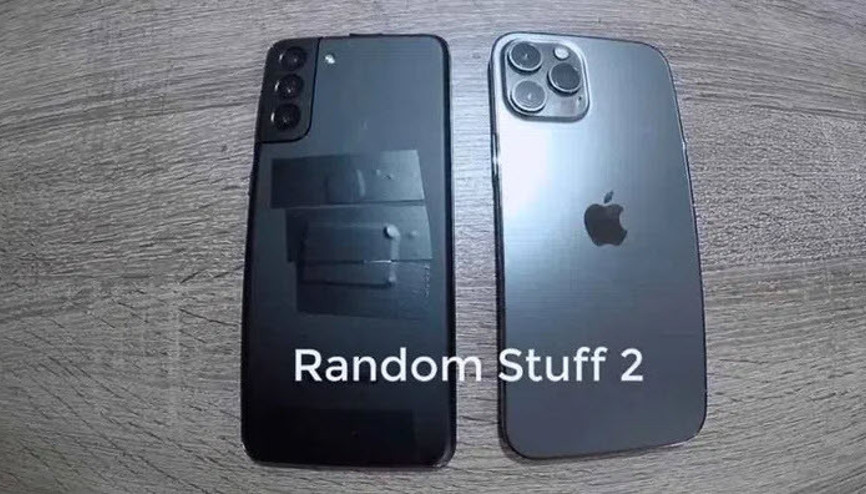 iPhone 12 Pro Max ile Galaxy S21 Plus yan yana geldi