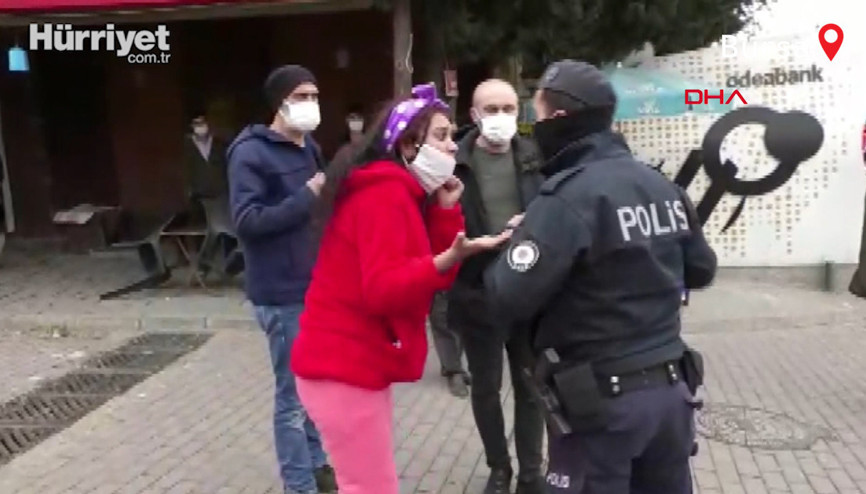 Maske uyarısı yapan polise saldırıp, kaçmaya çalıştı