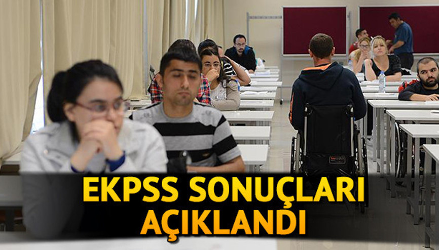 Son dakika haberi: EKPSS sonuçları açıklandı ÖSYM EKPSS sonuçları sorgulama