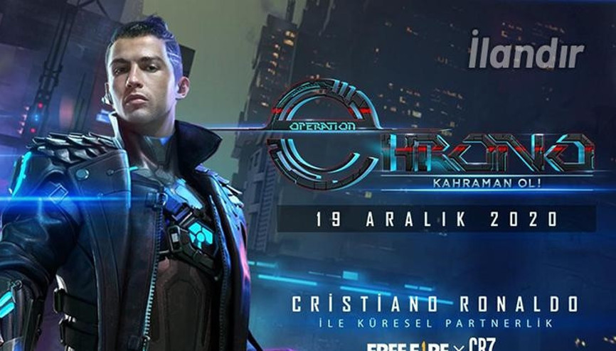 Cristiano Ronaldo Free Fire topraklarına ayak bastı