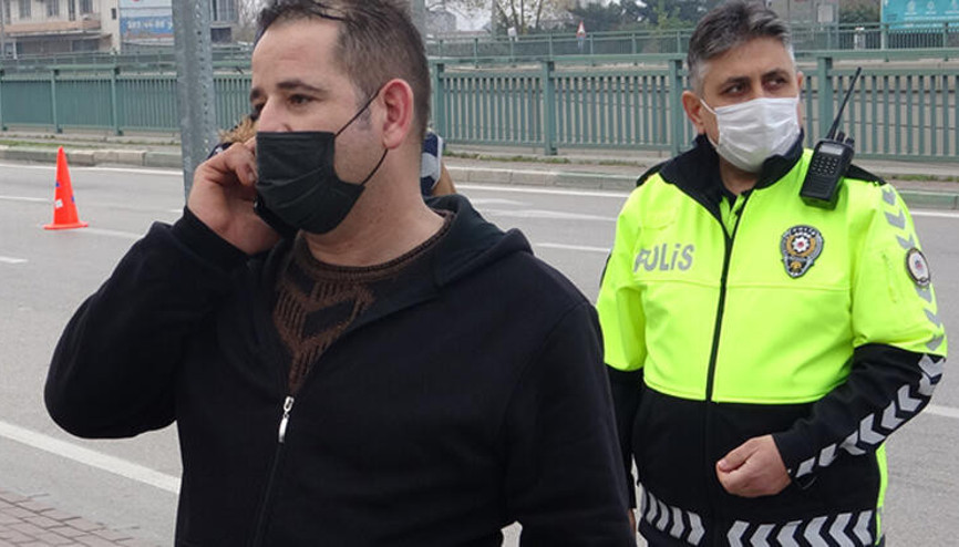 İzin belgesi soran polise WhatsApp grubunu gösterdi