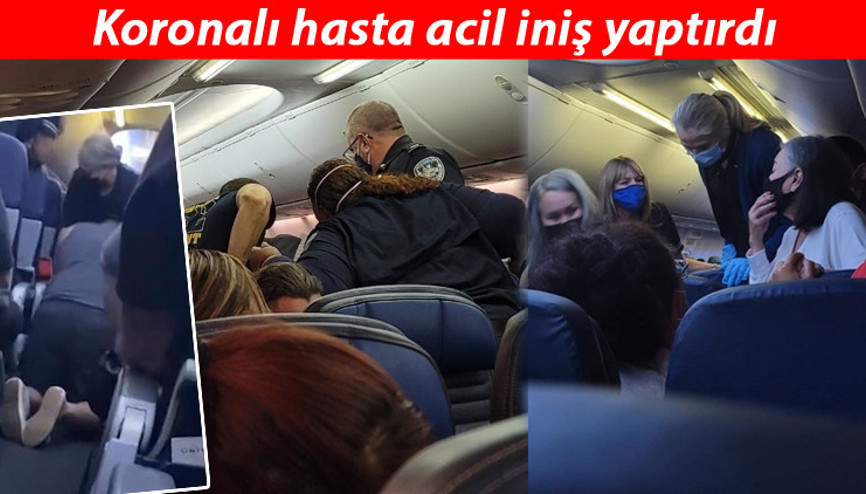 Son dakika…Havada paniğin görüntüleri ortaya çıktı