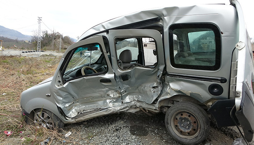 Ordu’da trafik kazası: 2 yaralı