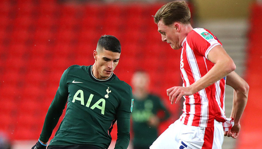 Tottenham, Stoke Cityyi eleyerek Lig Kupasında yarı finale çıktı
