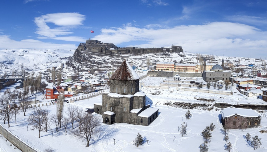Türkiyede kışın parlayan yıldızı: Kars