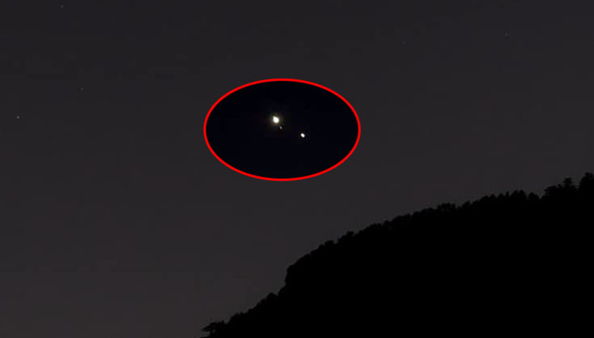 İnanılmaz anlar Antalyada kayıt altına alındı Bu yakınlık en son 1226da oldu