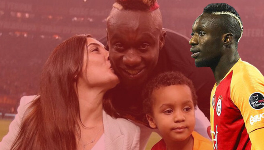 Galatasarayda eşinin karantinada olması sebebiyle kadroya alınmayan Diagne alışverişe çıktı